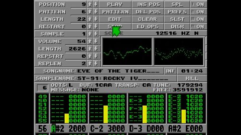 Atari ST Protracker Mods - Eye Of The Tiger