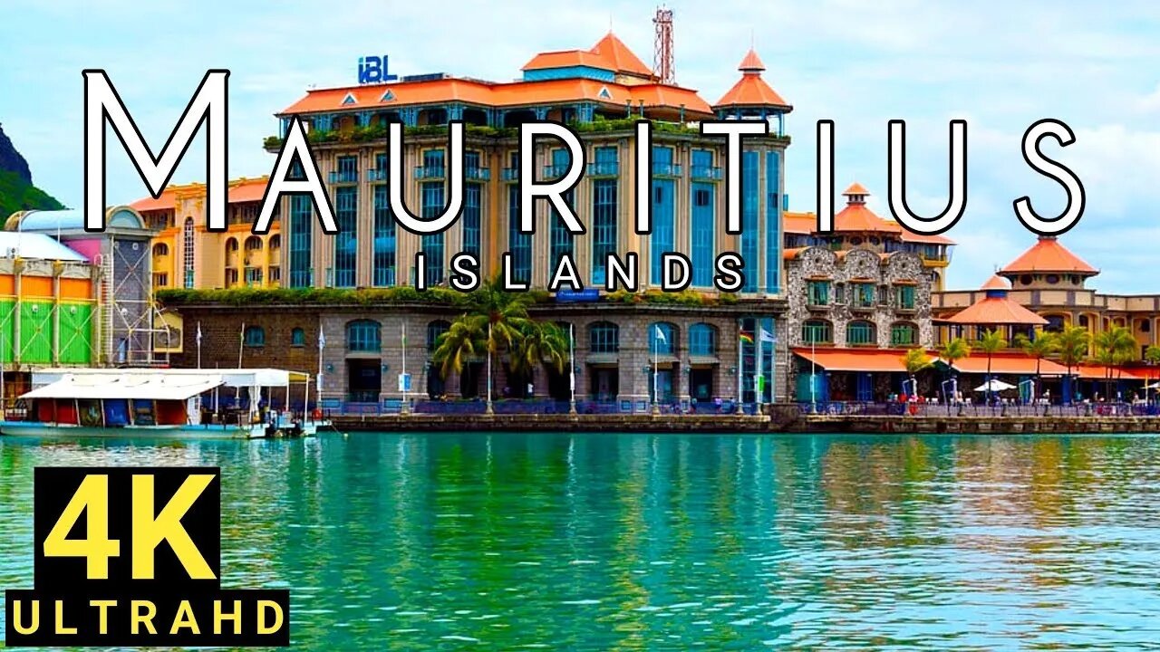 Stunning Nature Video Mauritius Nature Sounds,4K Video, Piano Relax,4K HDR, Soft Relaxing