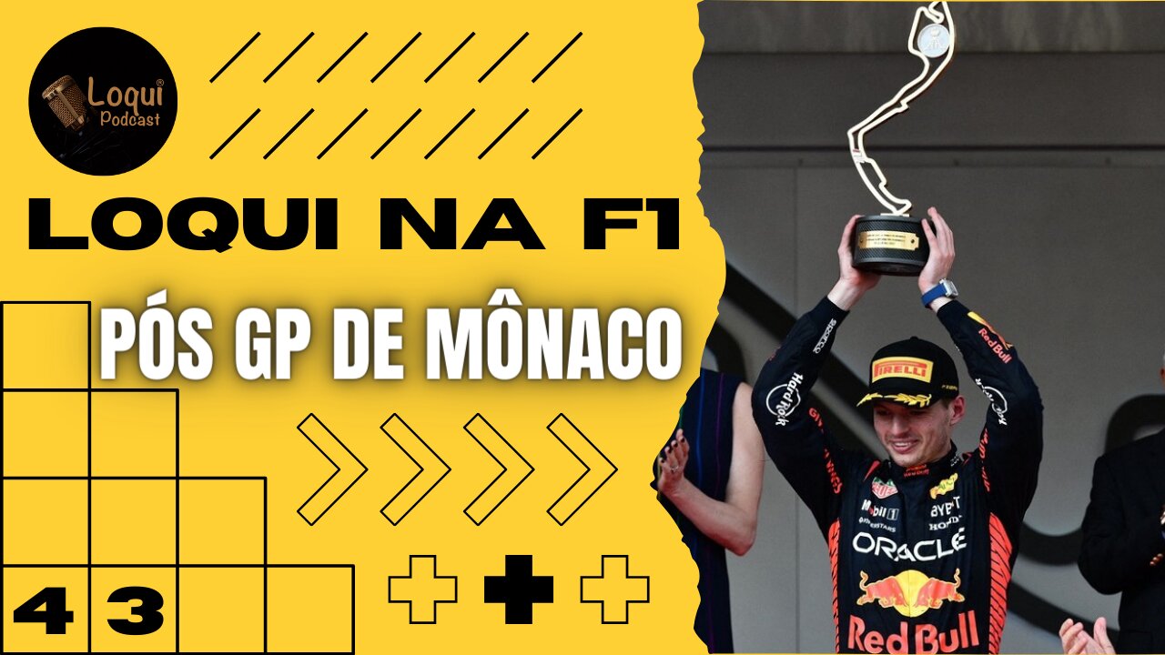 Pós GP de MÔNACO - F1 2023 - GRAVADO* 🏆 Etapa 6/22** 🏁 Loqui na F1 - 6 🎙Loqui Podcast #043