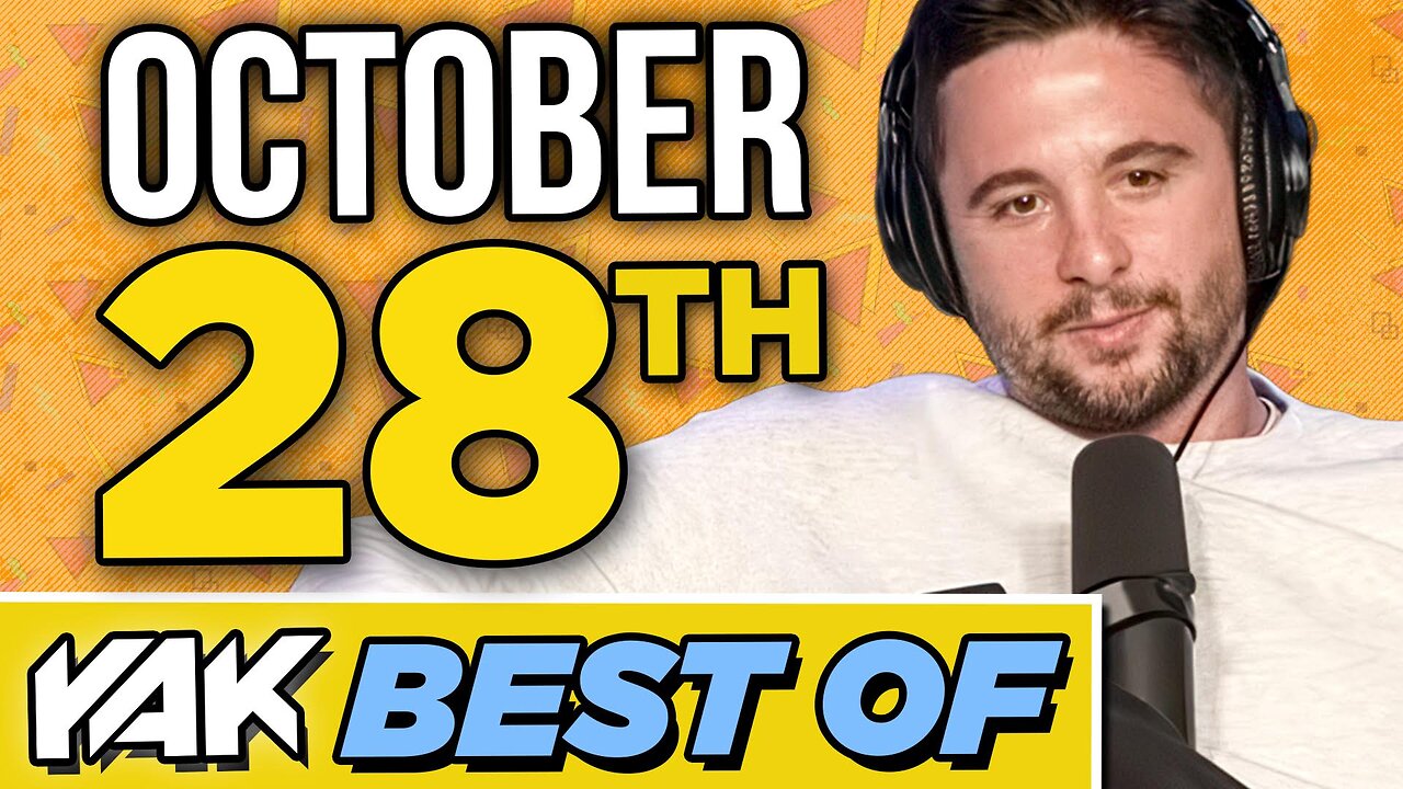 Bad Day to be a TV in The Yak Studio | Best of The Yak 10-28-24