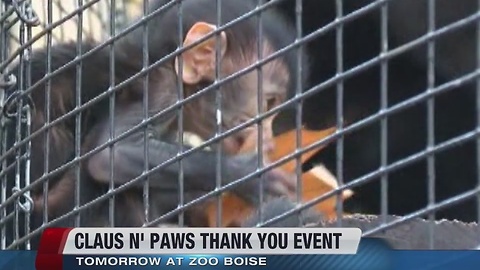 Claus 'N'Paws at Zoo Boise is Saturday