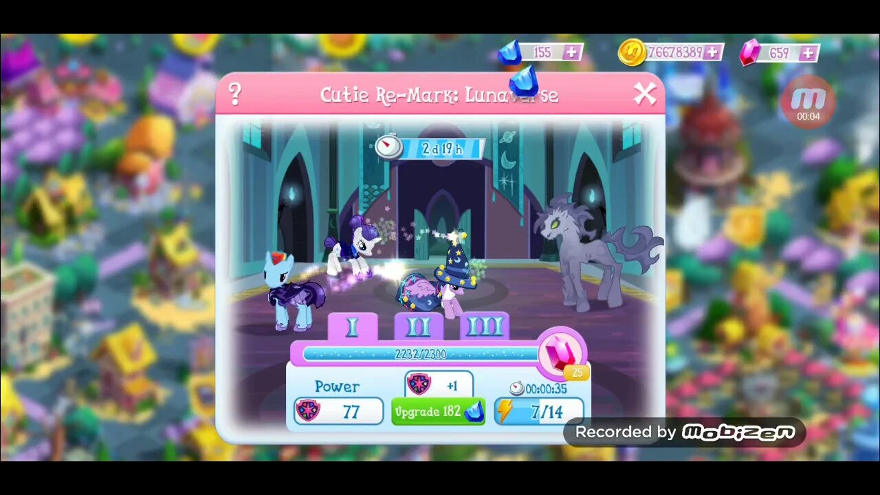Twilight beats Nightmare Moon in the first round!