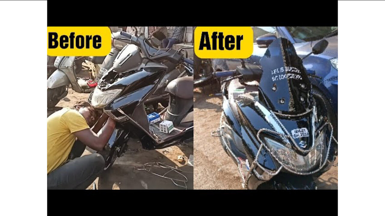 Suzuki Burgman Street 125 | Some Changes in burgman | Mumbai Grant Road