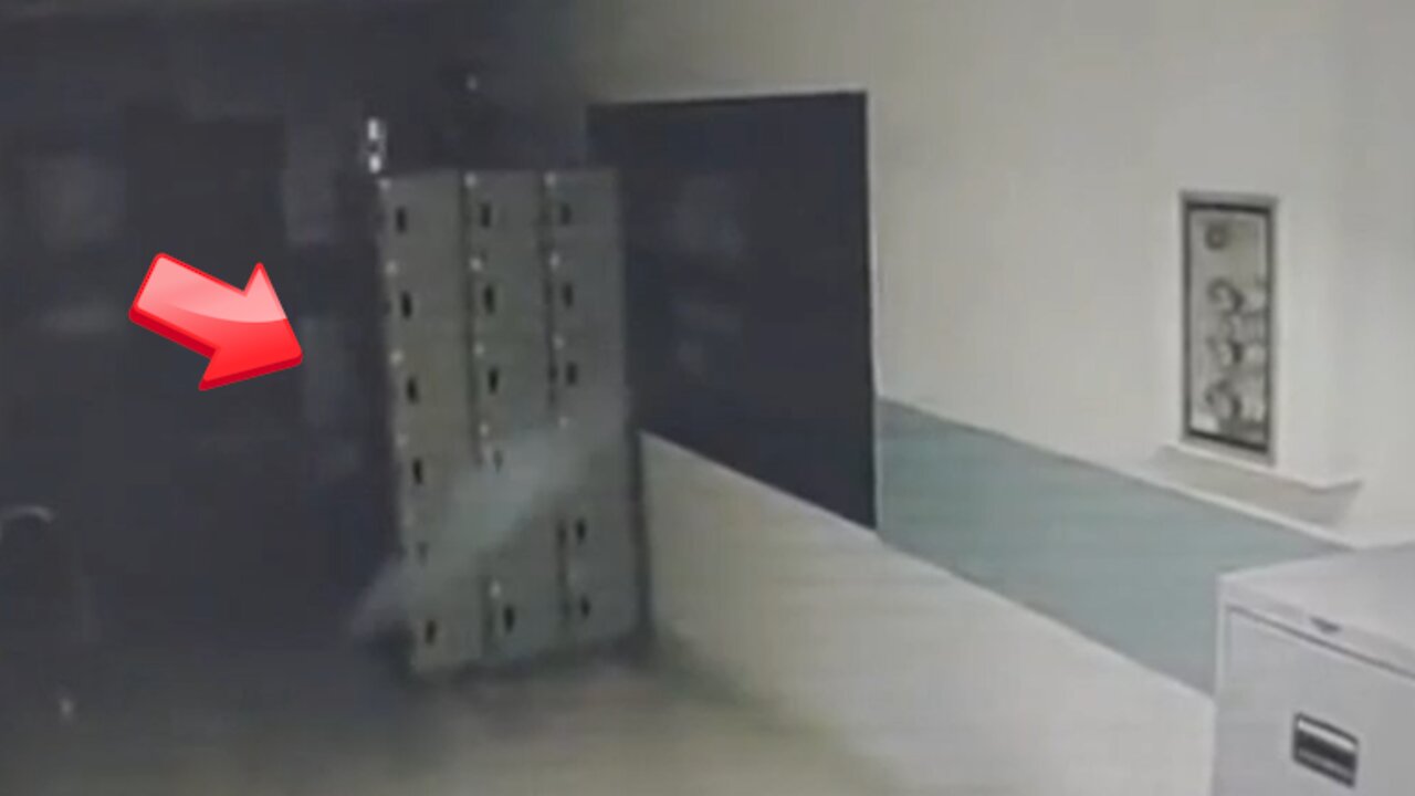 Annoying poltergeist phenomenon rampaging through empty office hallways [Ghosts]