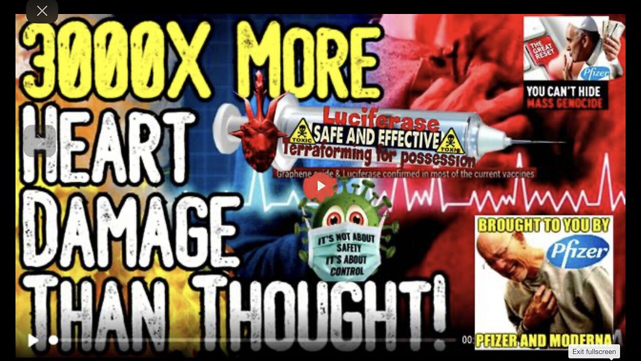 SHOCK STUDY: Jabs Caused 3000X More Heart Damage Than Thought! - Moderna Scrambling For Cover!