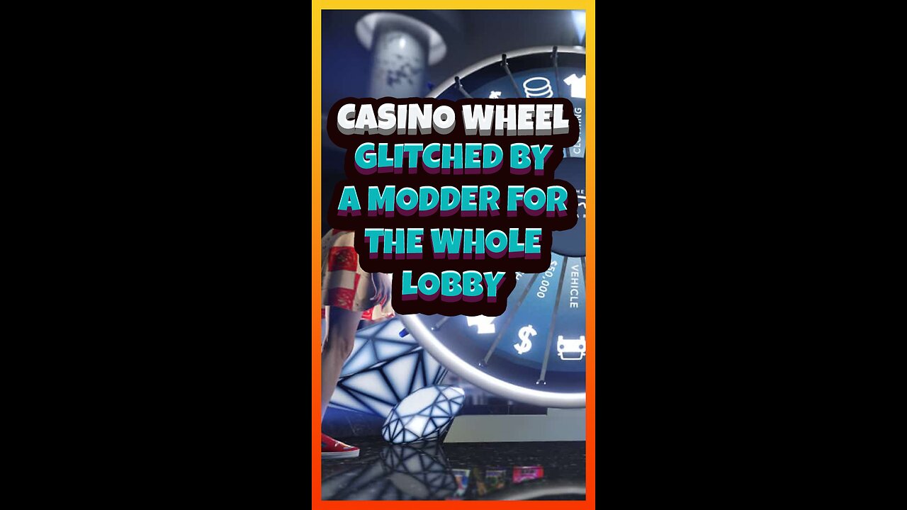 A #modder glitched the Casino wheel out for the whole lobby | Funny #GTA5 clips Ep. 236