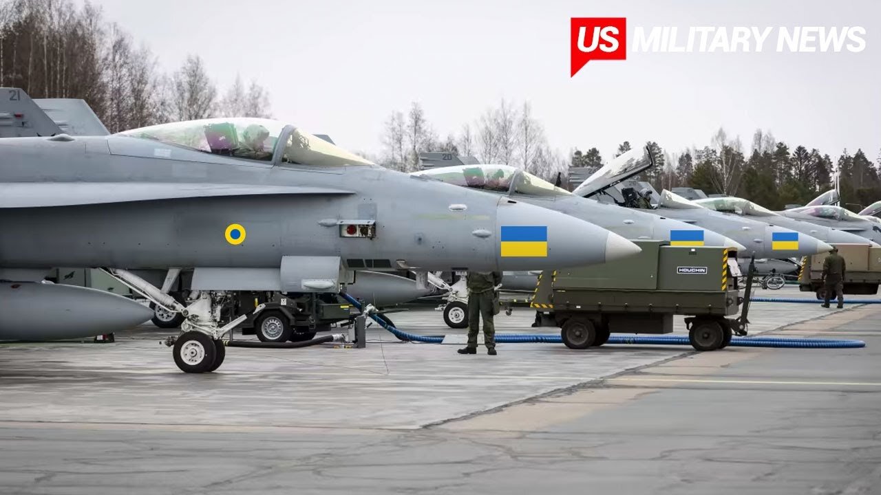 Russian Shocked! NATO Alliance Delivers F-18 Hornet to Ukraine