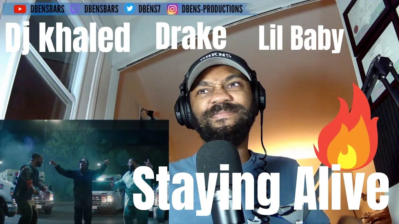 DJ Khaled ft. Drake & Lil Baby - STAYING ALIVE (Official Video) REACTION