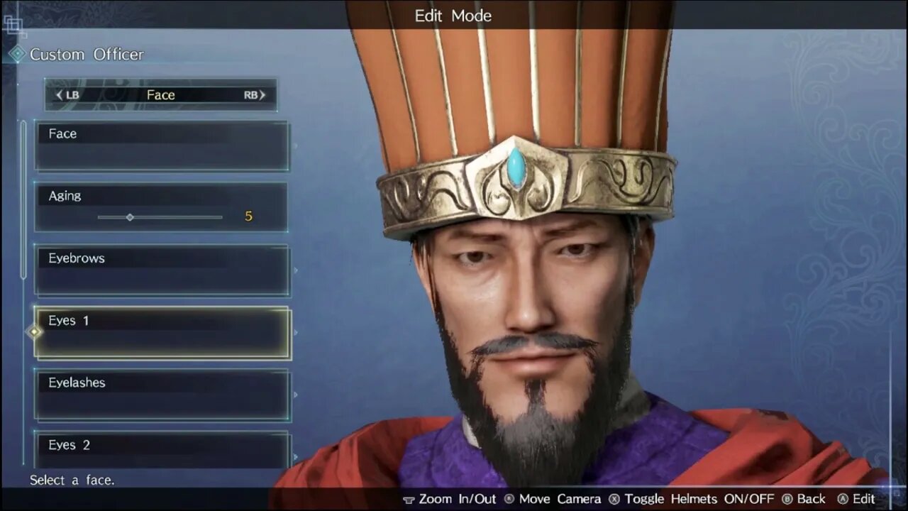 Pei Songzhi in Dynasty Warriors 9: Empires