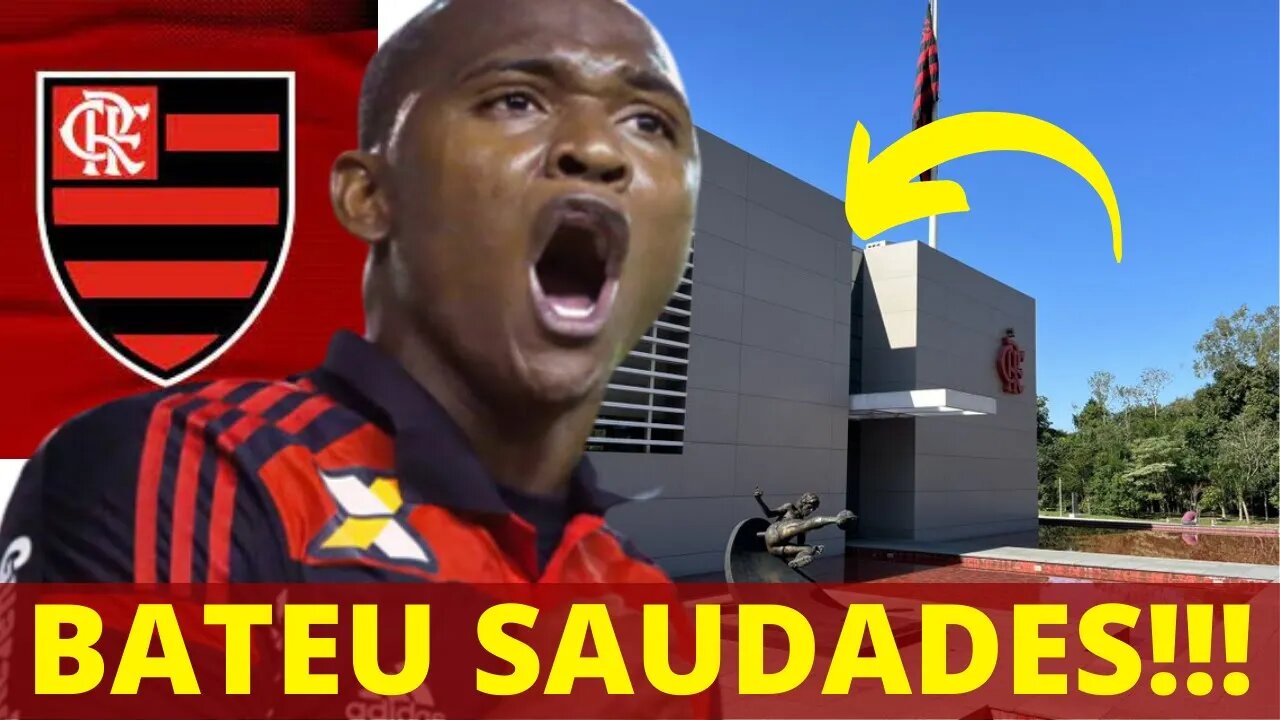 ZAGUEIRO SAMIR VISITA O NINHO DO URUBU E DIZ SENTIR SAUDADES DE JOGAR NO FLAMENGO - É TRETA!!!