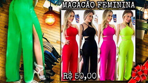 Macacão Moda Feminina/@shopee