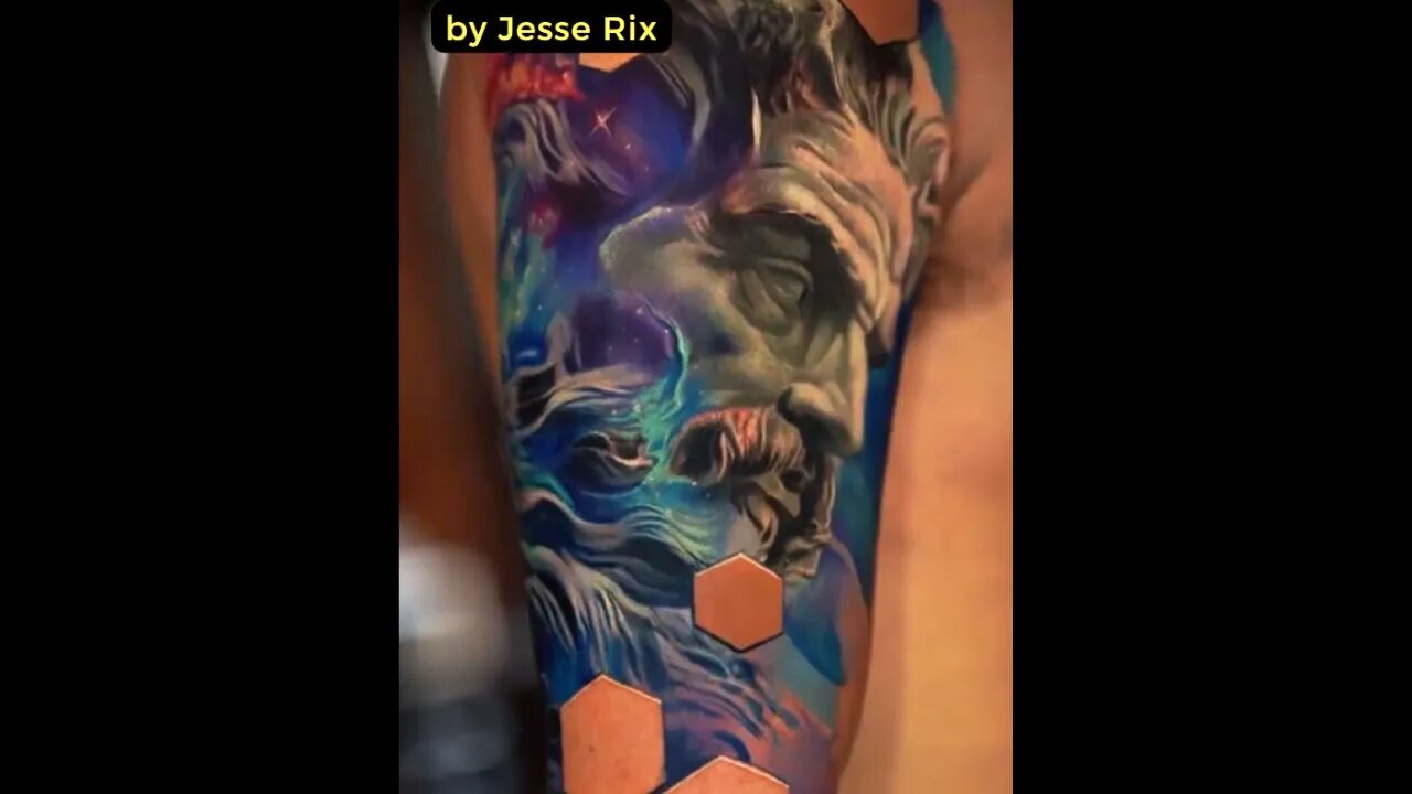 by @jesse_rix #shorts #tattoos #youtubeshorts