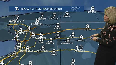 7 Weather 12pm Update, Friday, January 13