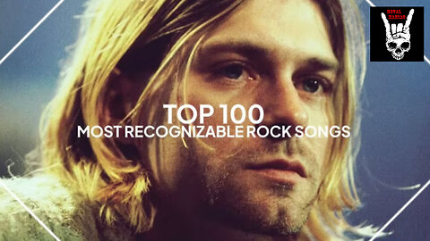 top 100 most recognizable rock songs of all-time