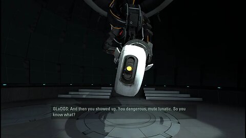 Portal 2 ending with subtitles