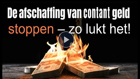 STOP DE AFSCHAFFING VAN CONTANT GELD - Zo lukt het! D,NL