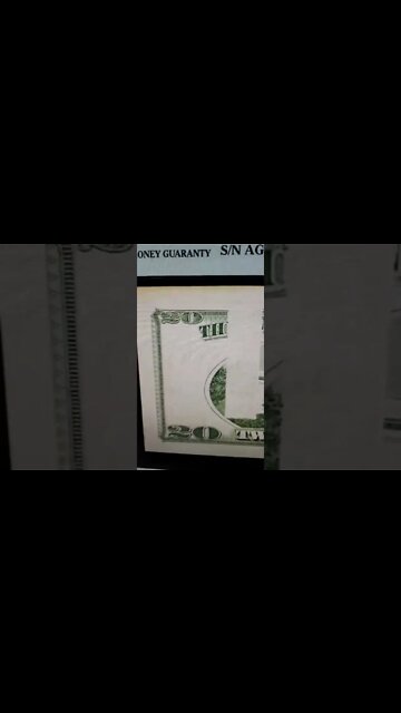 $20 Dollar Bill SOLD at auction! #shorts #money #dollarbill