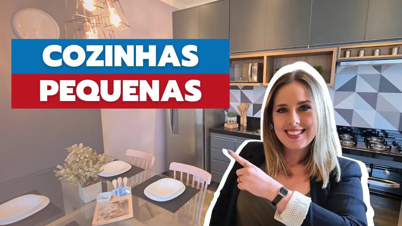 4 DICAS PARA SUA COZINHA PEQUENA FICAR LINDA E FUNCIONAL 😱😍