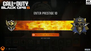 Entering PRESTIGE 10 💀 CALL OF DUTY: BLACK OPS 6