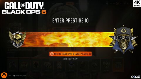 Entering PRESTIGE 10 💀 CALL OF DUTY: BLACK OPS 6