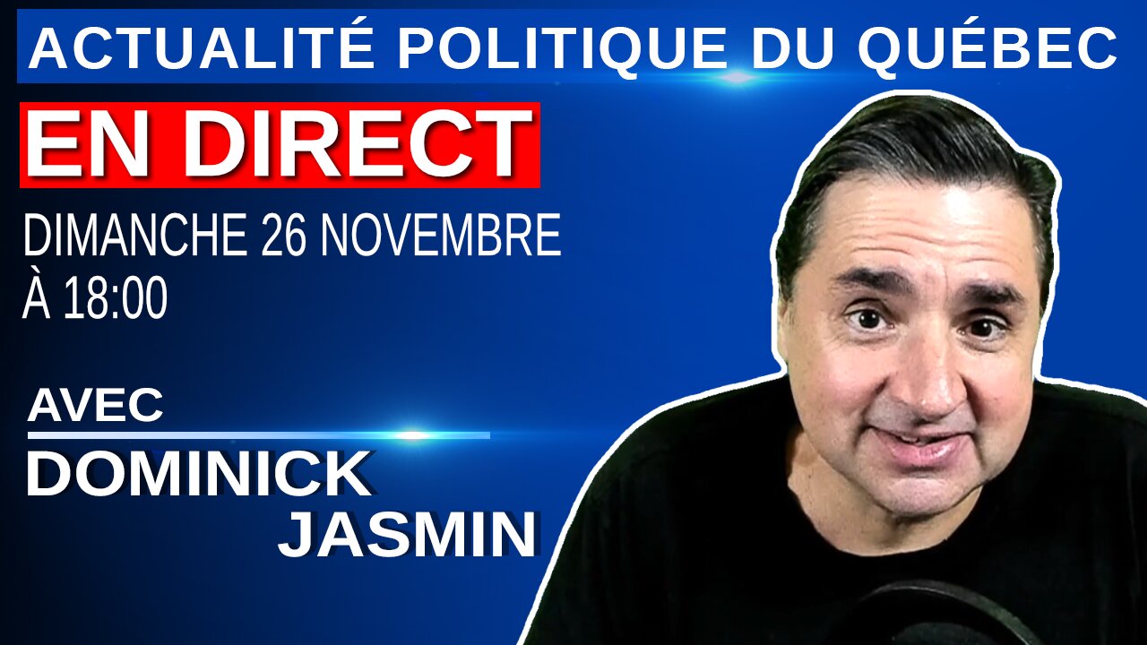 APDQ en Direct, tous les dimanches à 18:00 - 26 novembre 2023