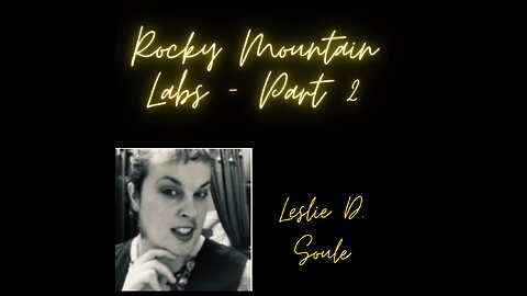 Rocky Mountain Labs, Part 2