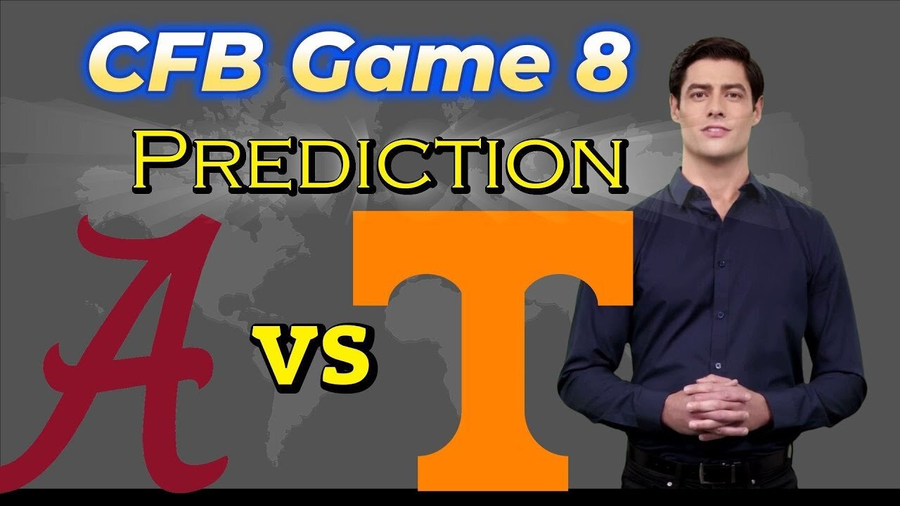 College Football Week 8 Picks and Predictions | Alabama vs Tennessee | College Football Today