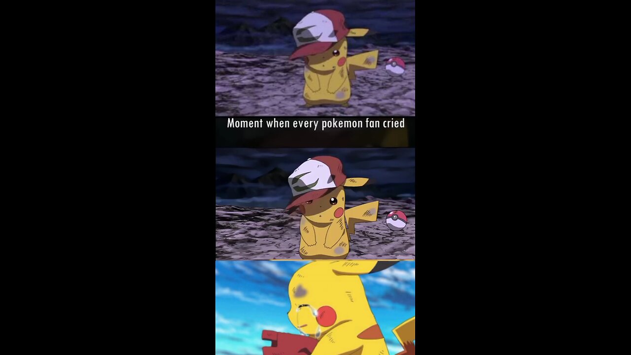 Pokemon ❤️ #ashketchum #pikachu #pikapika #cartoon #emotional