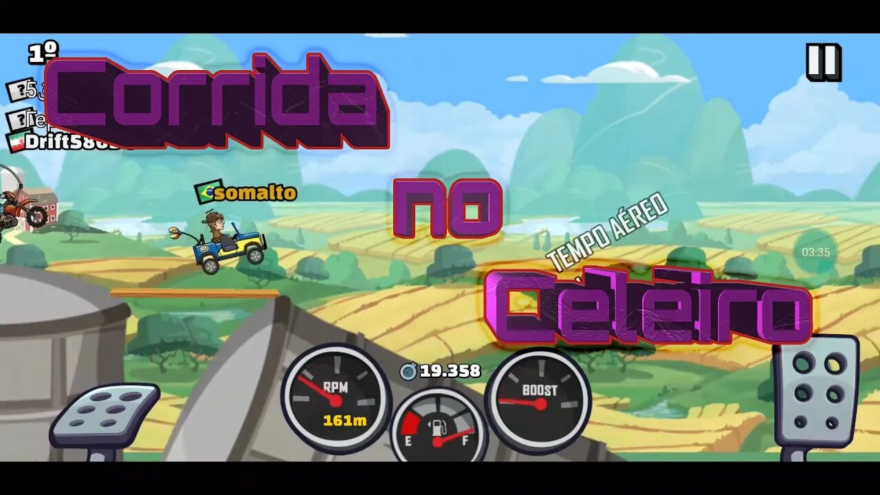 Hill Climb Racing 2 #08 - Corrida no Celeiro