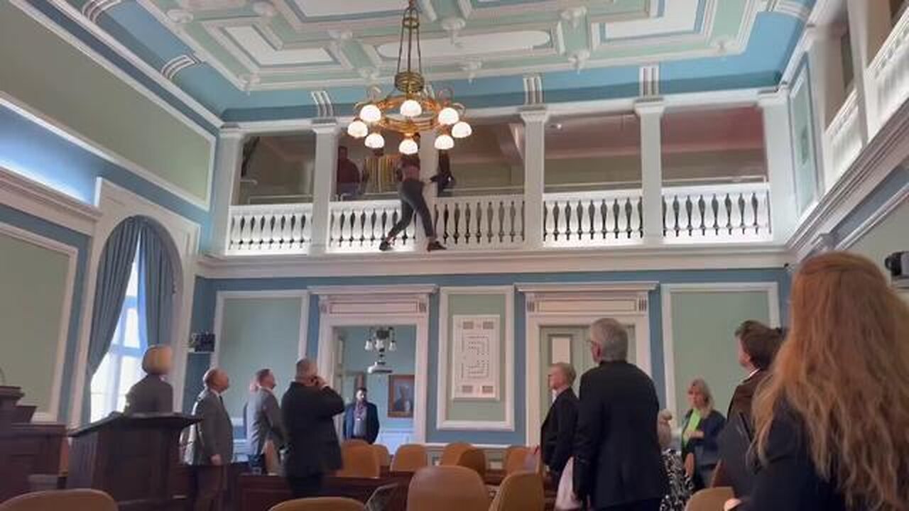 Iceland - Immigrants STORM the Icelandic parliament, demanding residential permits & family reunion