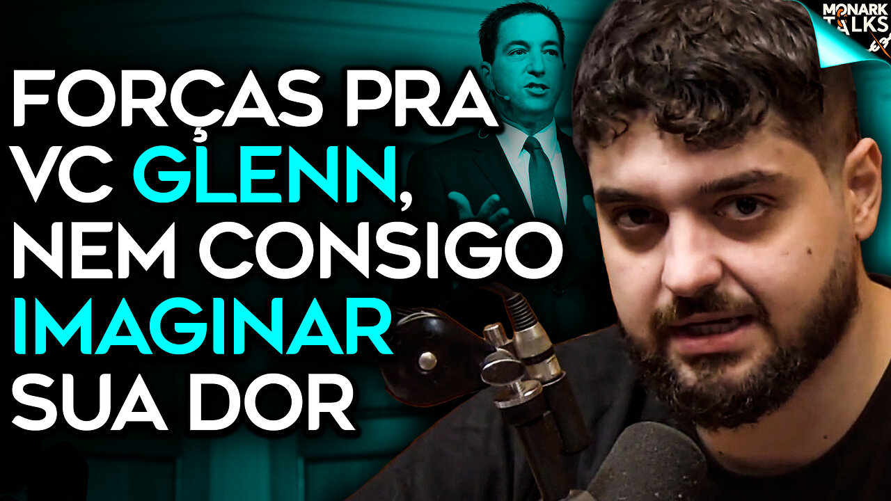 MONARK SE SOLIDARIZA COM GLENN GREENWALD