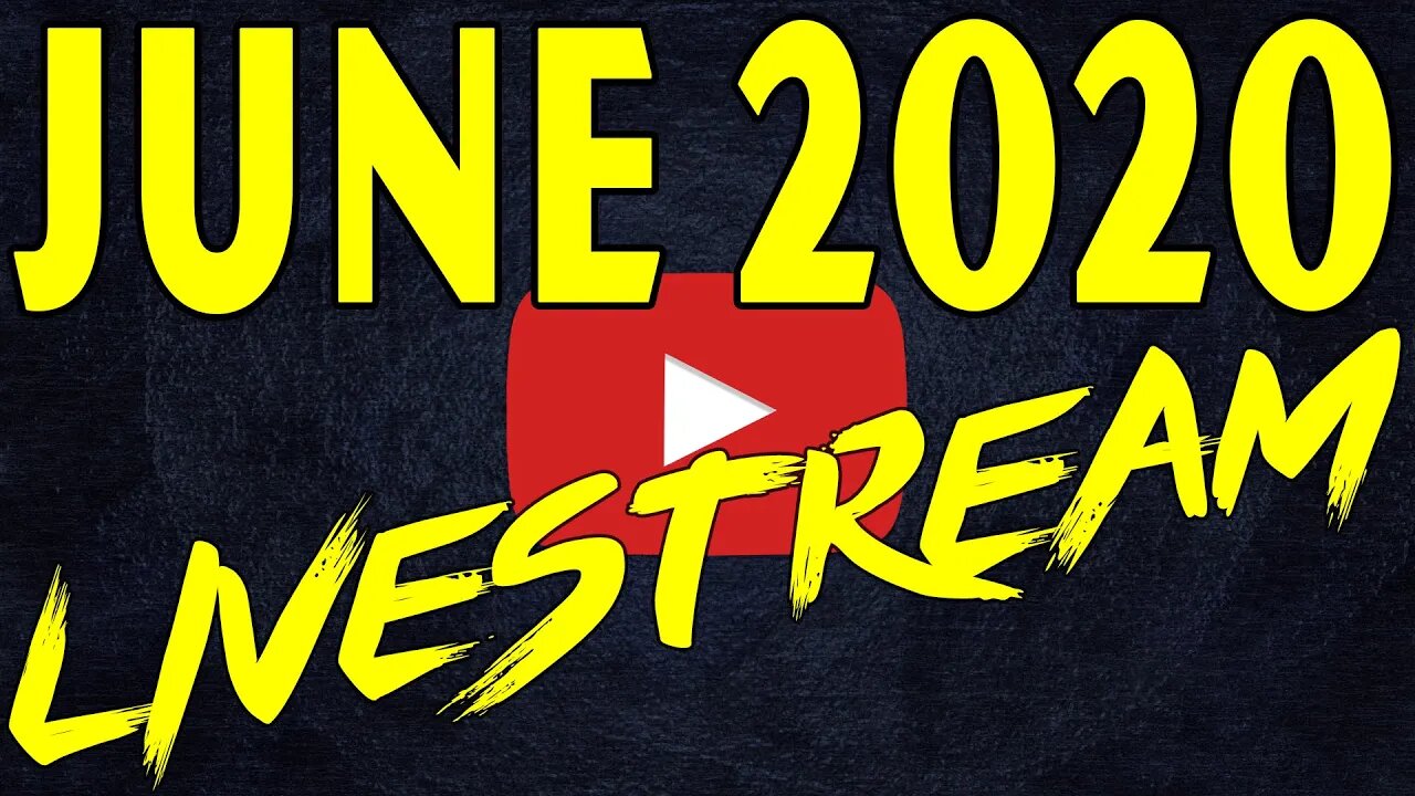 🔴June 2020 Supporter Livestream