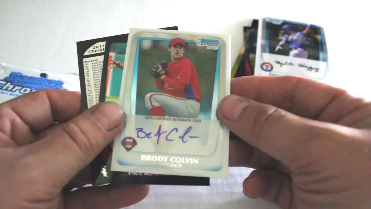 2011 Bowman Chrome Baseball Pack Break | Xclusive Breaks