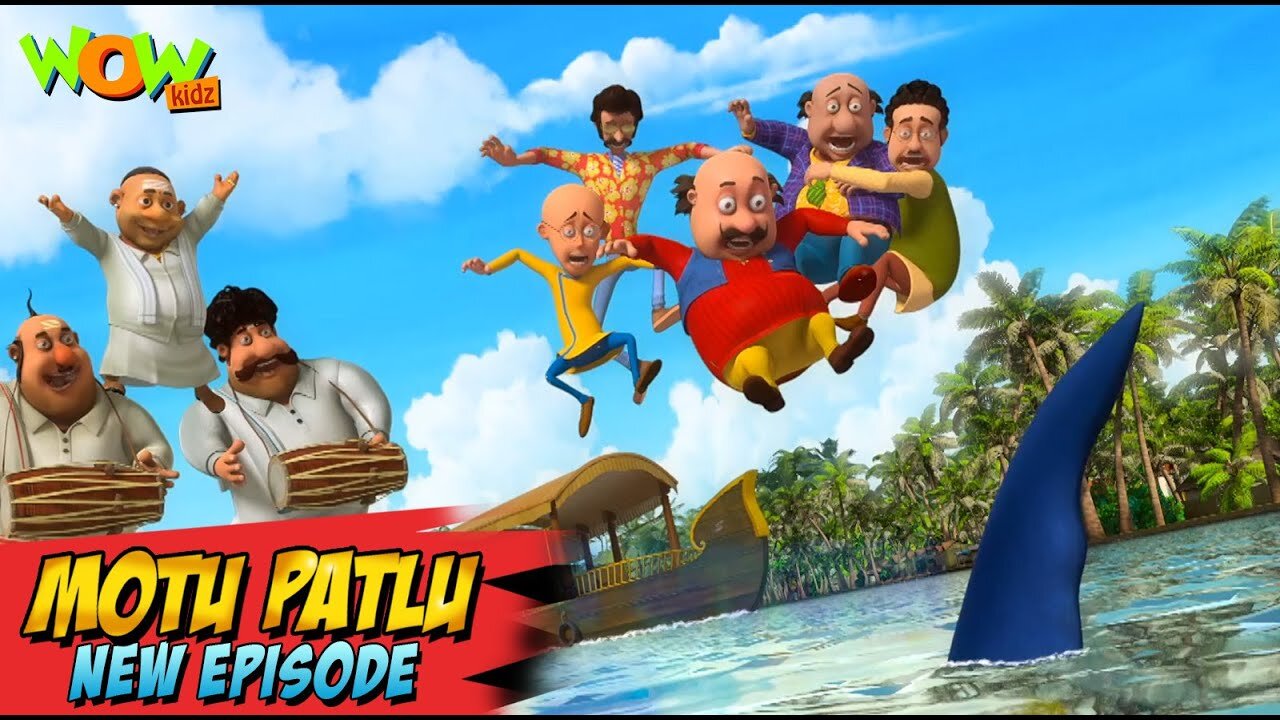 Motu Patlu New Episodes 2021 | Motu Patlu in Backwater | Funny Stories | Wow Kidz