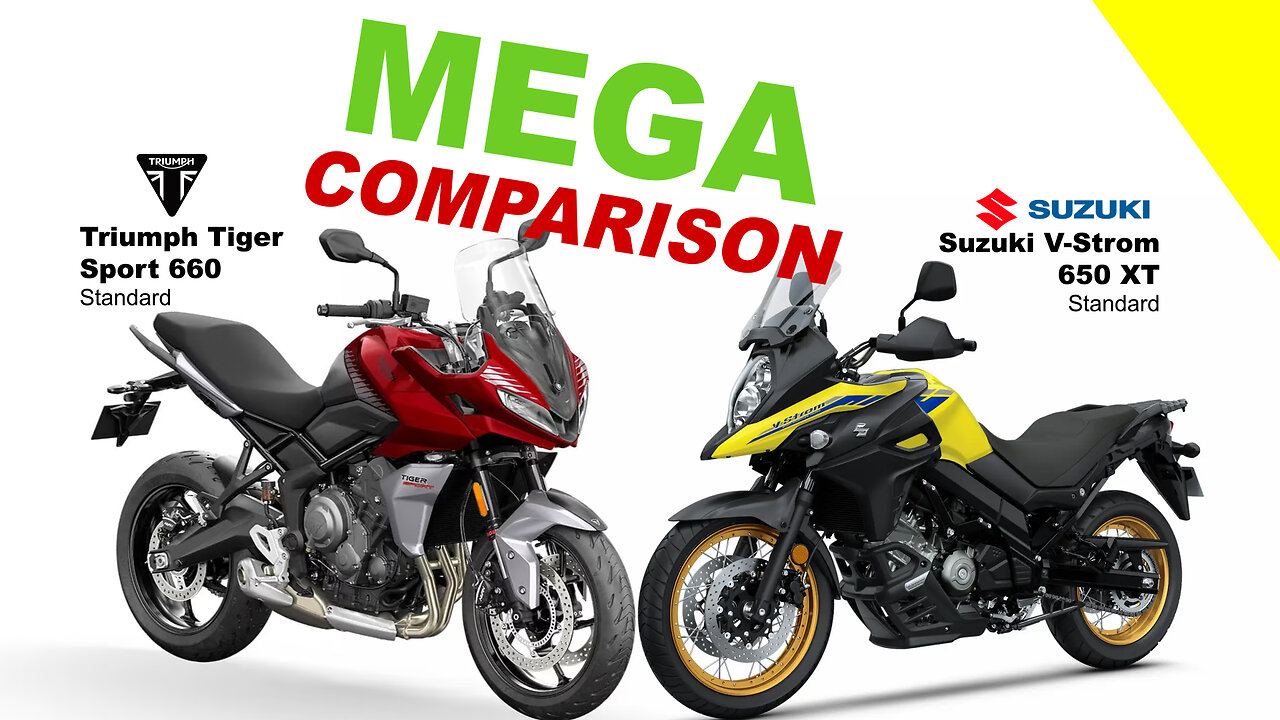 MEGA COMPARISON | Triumph Tiger Sport 660 vs Suzuki V Strom 650 XT | Kuch Bhi