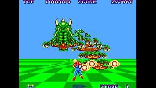 Space Harrier Sega Master System Game Review