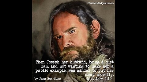 Joseph, son of David, do not be afraid to take to you Mary your wife…