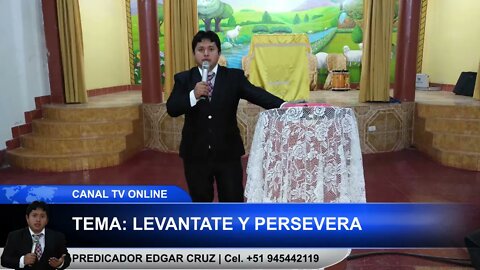 Levántate y Persevera - EDGAR CRUZ MINISTRIES