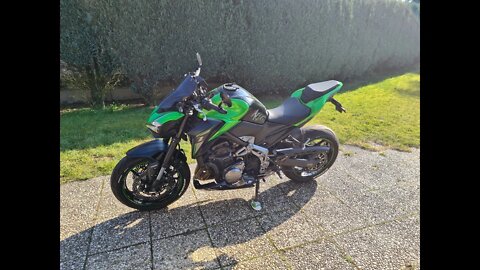 Kawasaki Z 900 bellypan install