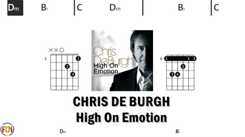 CHRIS DE BURGH High On Emotion - Chords & Lyrics like a Karaoke) HD