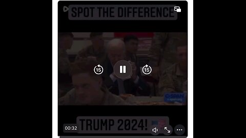 Spot The Difference - Biden VS Trump