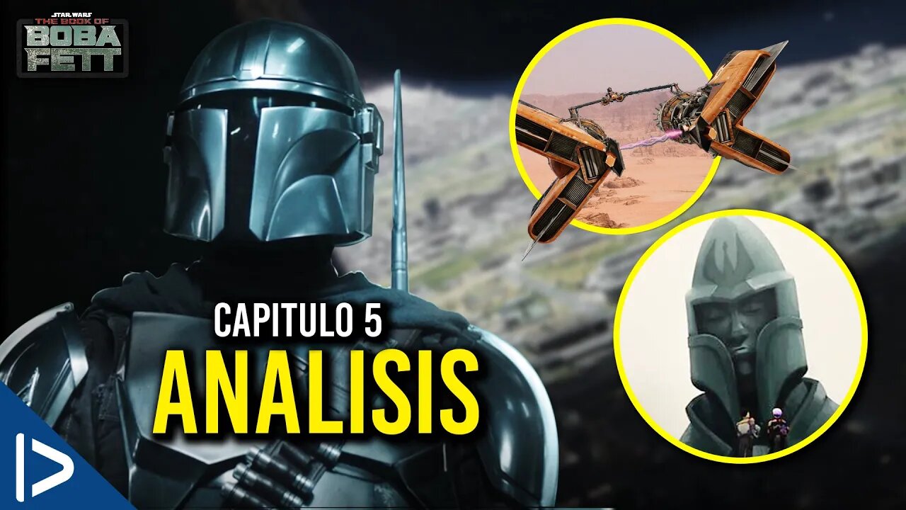 Llego la bestia el Mandalorian! The book of boba fett episodio 5 Analisis.