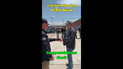 Congratulations Karl!🎉🔥 #weldinglife #fyp #welder