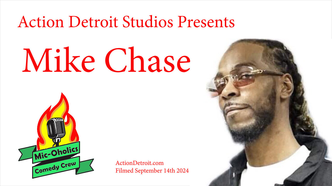 Comedian Mike Chase at Action Detroit