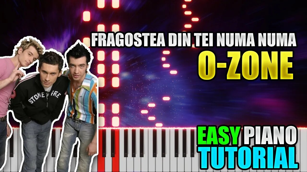 Fragostea Din Tei Numa Numa - Ozone | Easy Piano Tutorial