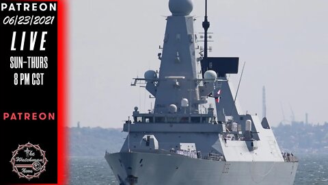 06/23/2021 The Watchman News - Russia Spares HMS Defender While USS John McAfee Has Been Sunk