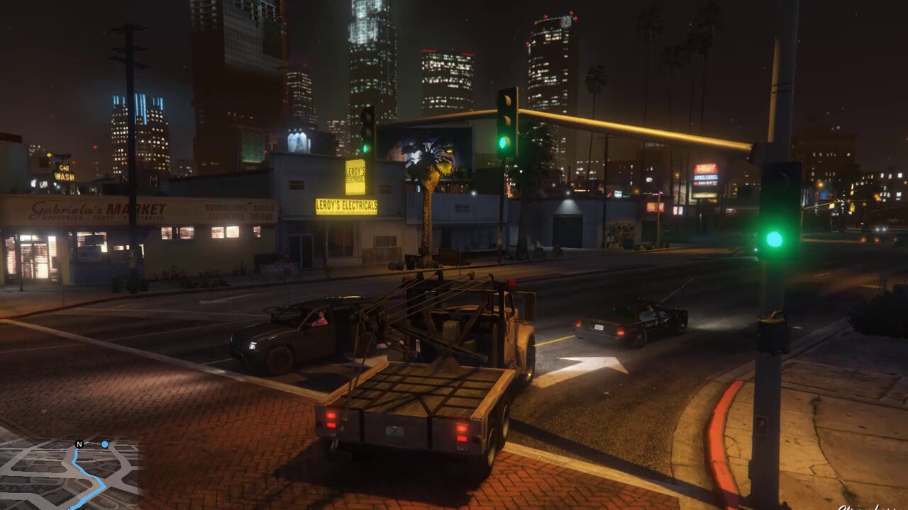 Truck Driving GTA 5