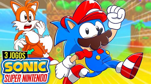 JOGO do SONIC feito PELA NINTENDO 😵