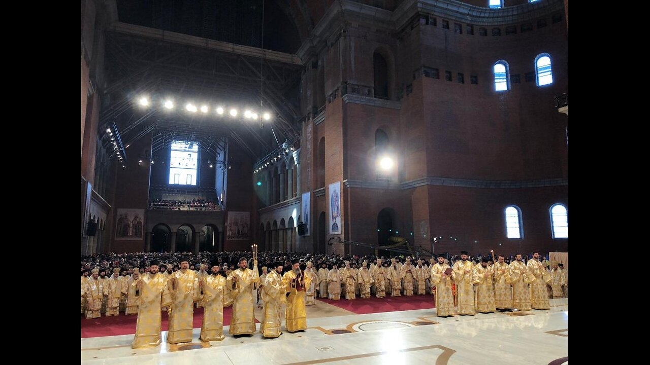 Sfânta Liturghie în cinstea Sfântului Apostol Andrei de la Catedrala Națională