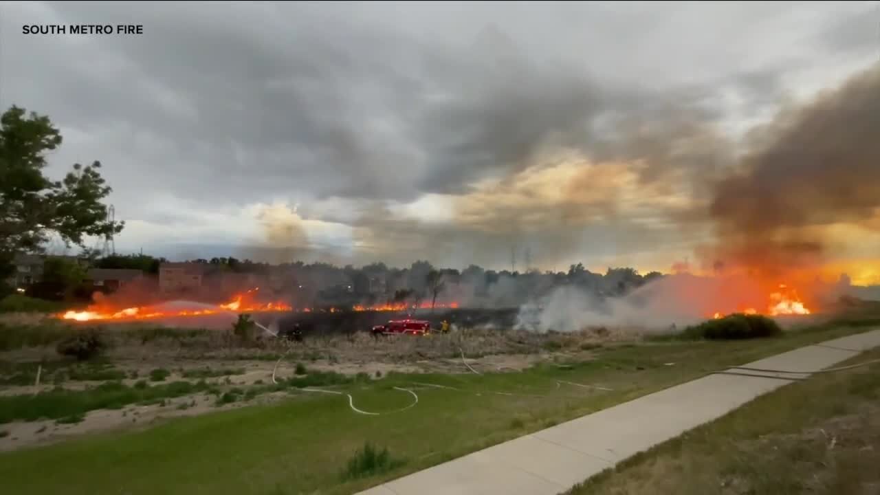 Denver metro firefighters battled multiple Fourth of July fireworks-related fires